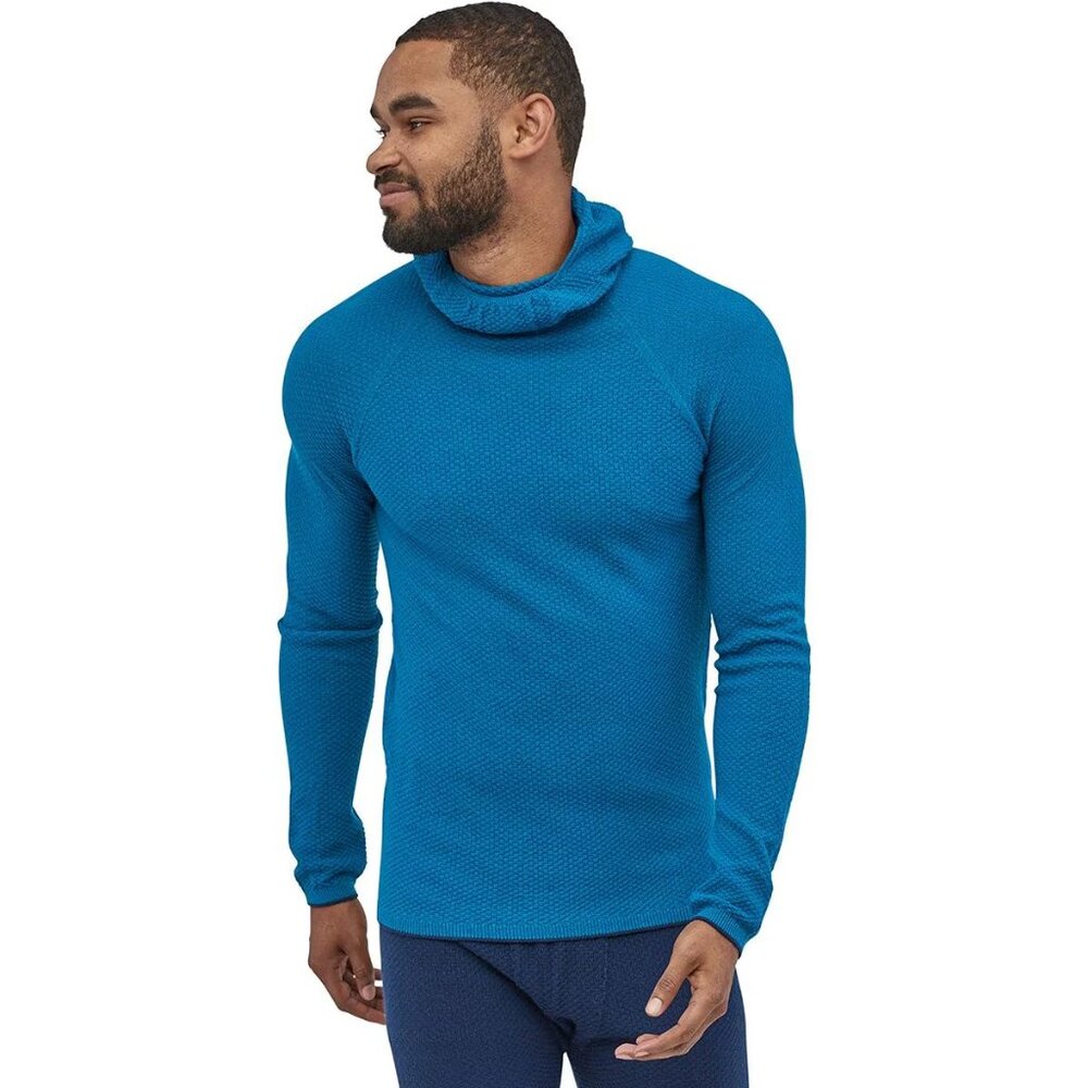 Men's Patagonia Capilene Air Hoodie - Blue - Medium